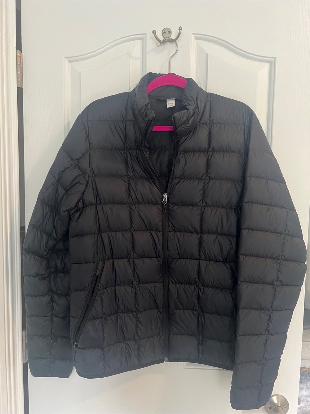 REI Black Quilted Puffer Jacket